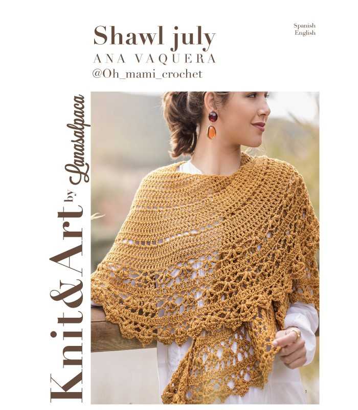 Shawl July pattern