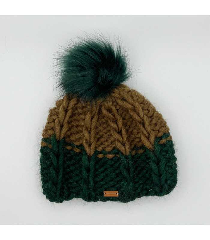 Gorro choco-verde