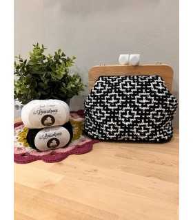 Patrón bolso azulejo