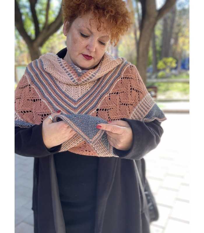 Simetria shawl