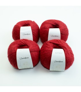 Puha rojo 5050 (4 ovillos)