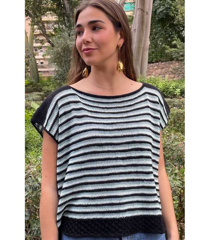 Top Sombras (Pattern)