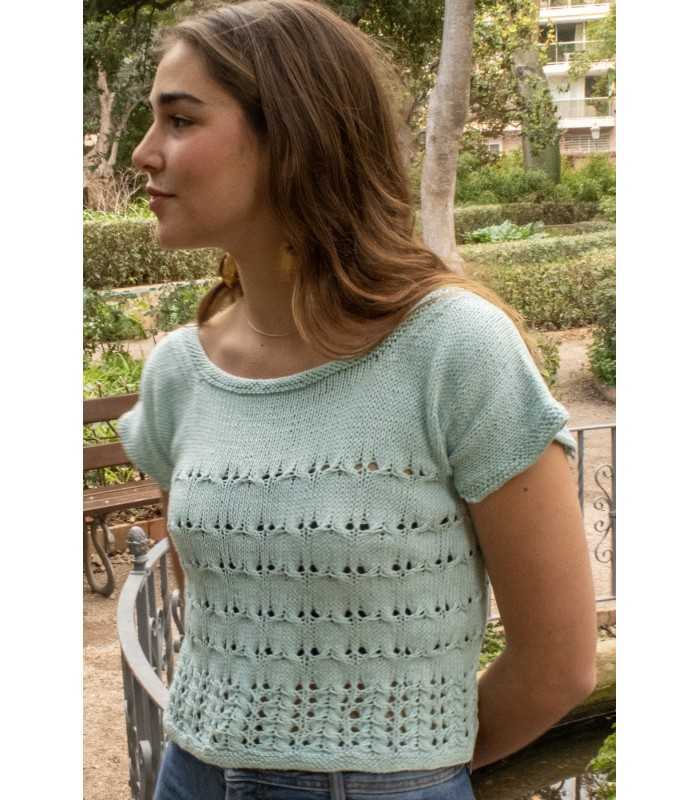 Top Orquídea (Pattern)